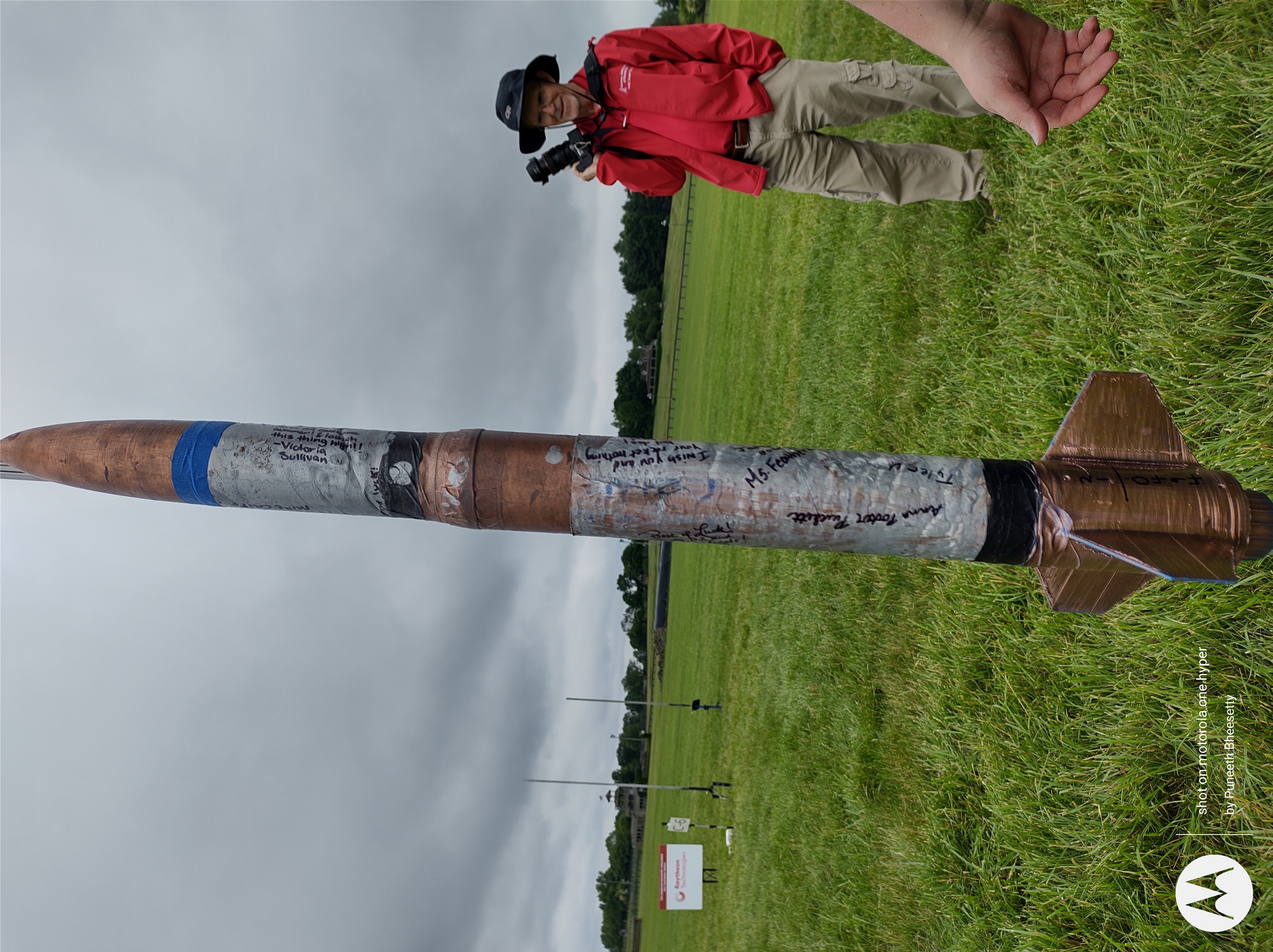 Rocket at the finals event