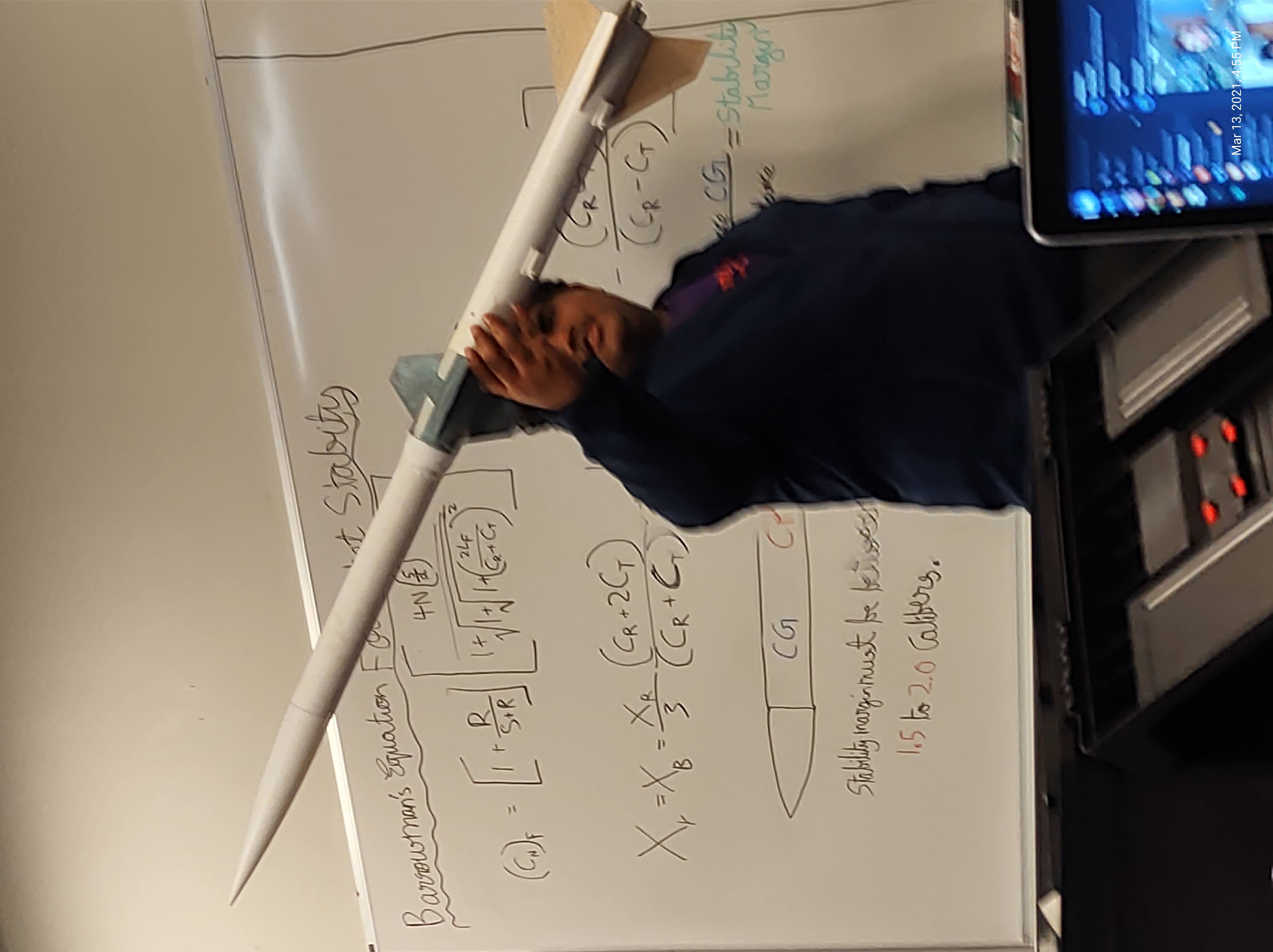 Rocketry challenge team or event photo